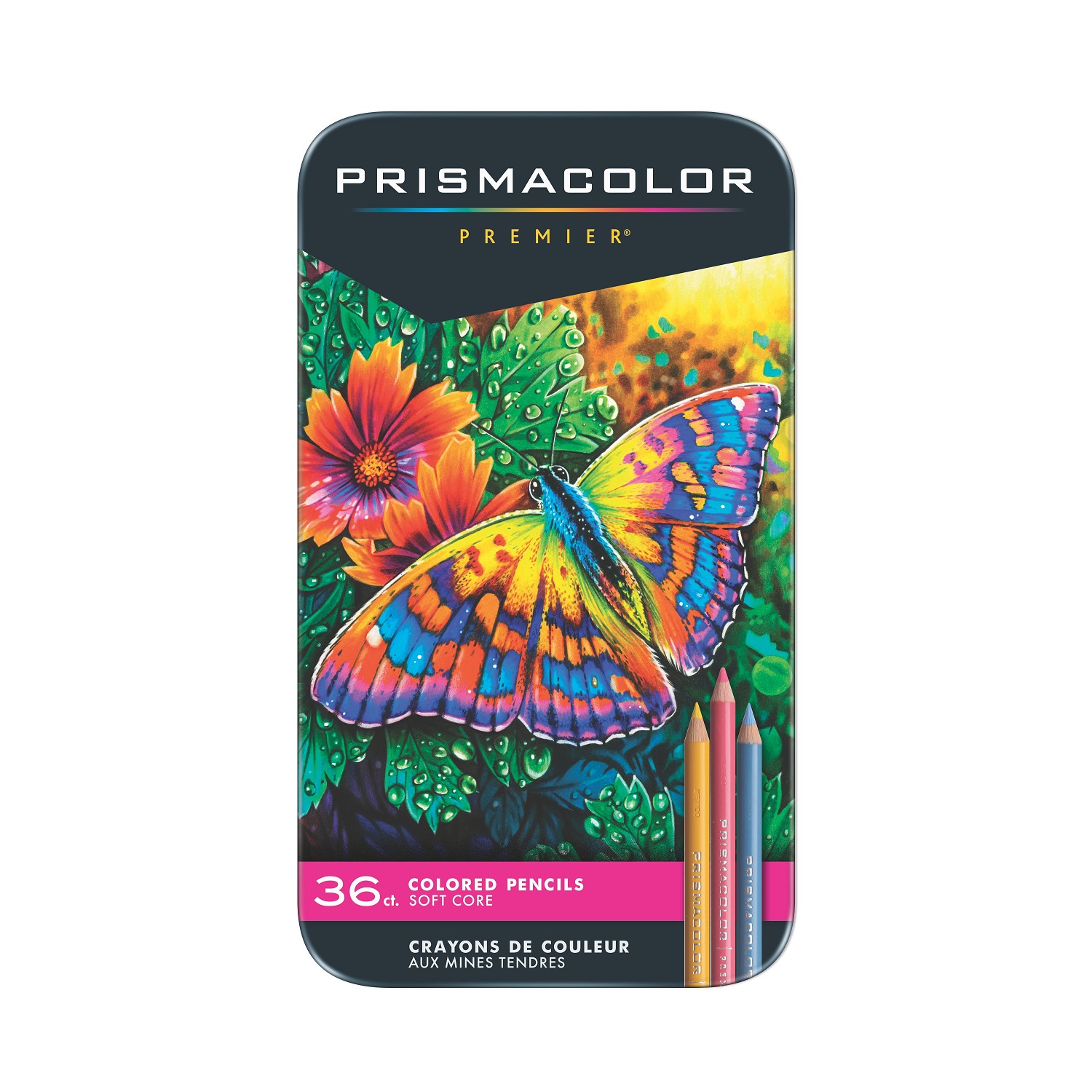 Prismacolor Premier boite métal 36 crayons de couleur