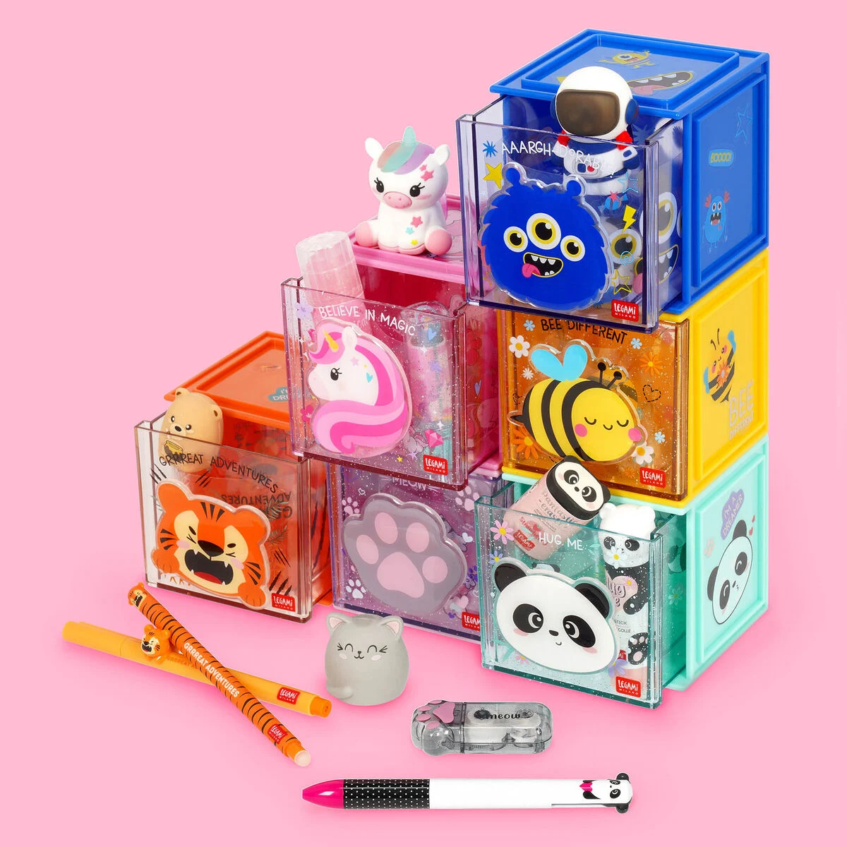 Legami Organiseur de bureau Kitty – Image 2