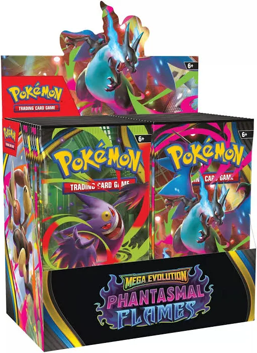 Display 36 boosters Pokémon ME02 Flammes fantasmagoriques