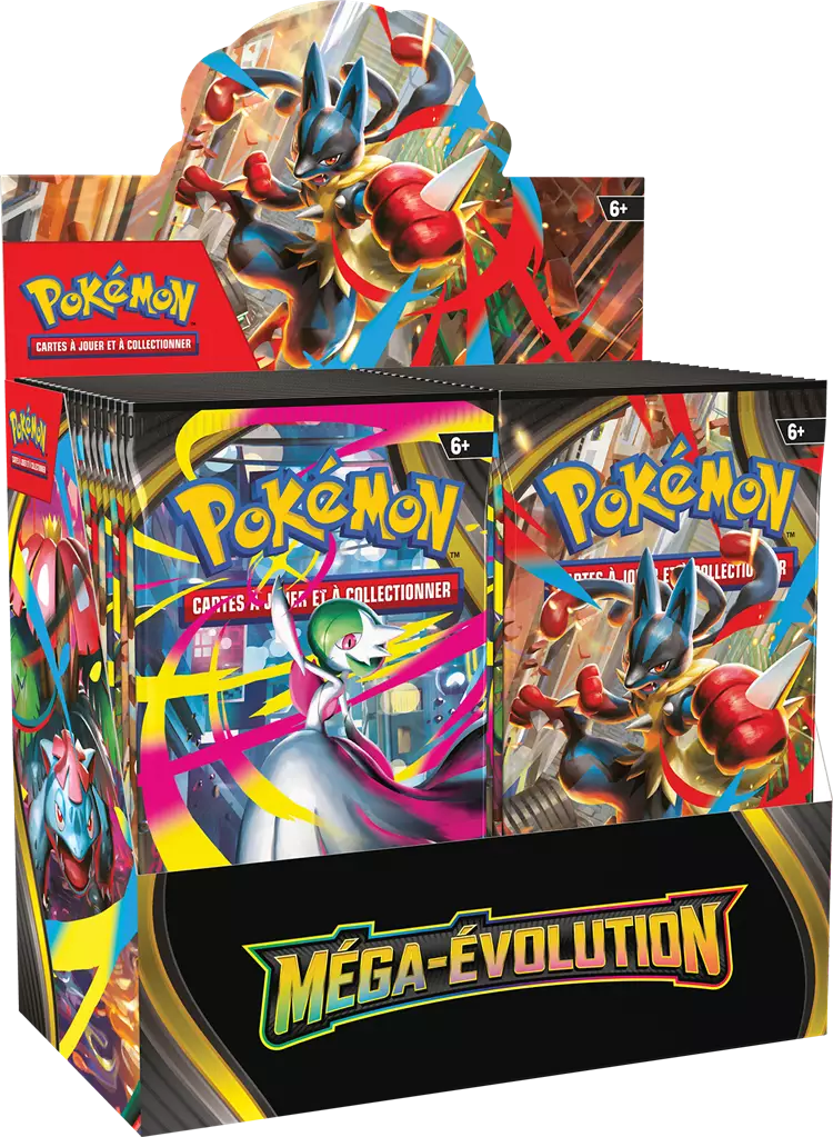 Display 36 boosters Pokémon ME01 Méga évolution