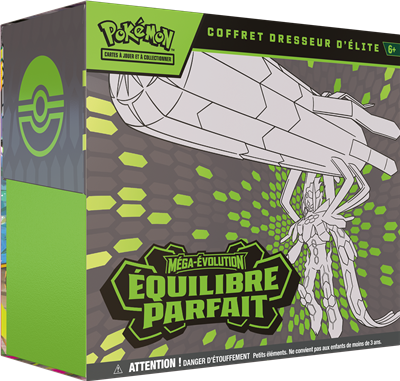 Pokemon Mega Evolution Equilibre parfait Coffret dresseur d'élite